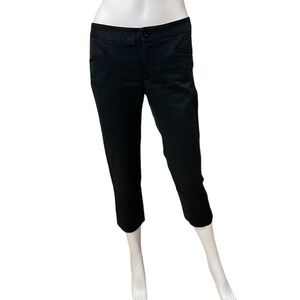 Marc By Marc Jacobs Black Cotton Blend Pants